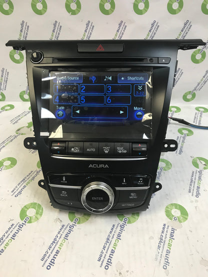 Refurbished 2015 - 2017 Acura TLX OEM Navigation Radio Display Screen Receiver w/o Controller