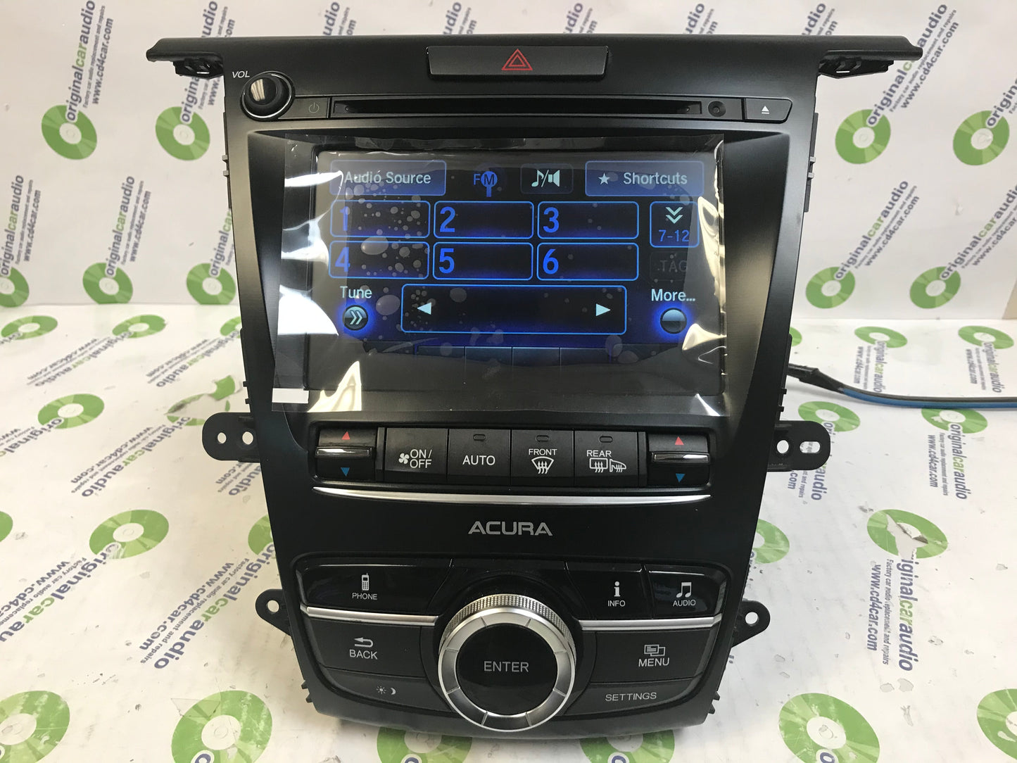 Refurbished 2015 - 2017 Acura TLX OEM Navigation Radio Display Screen Receiver w/o Controller