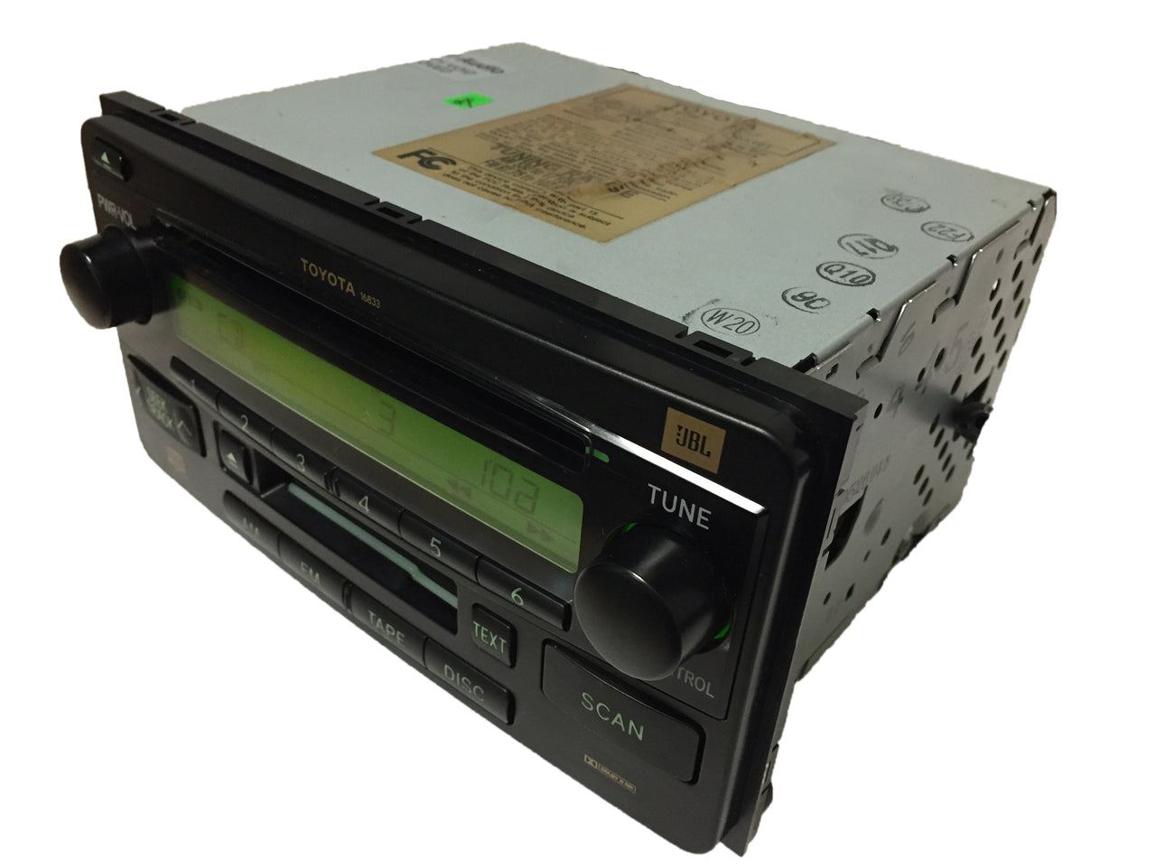 2003 - 2007 TOYOTA CELICA HIGHLANDER Factory OEM JBL Radio Tape CD Player 16833