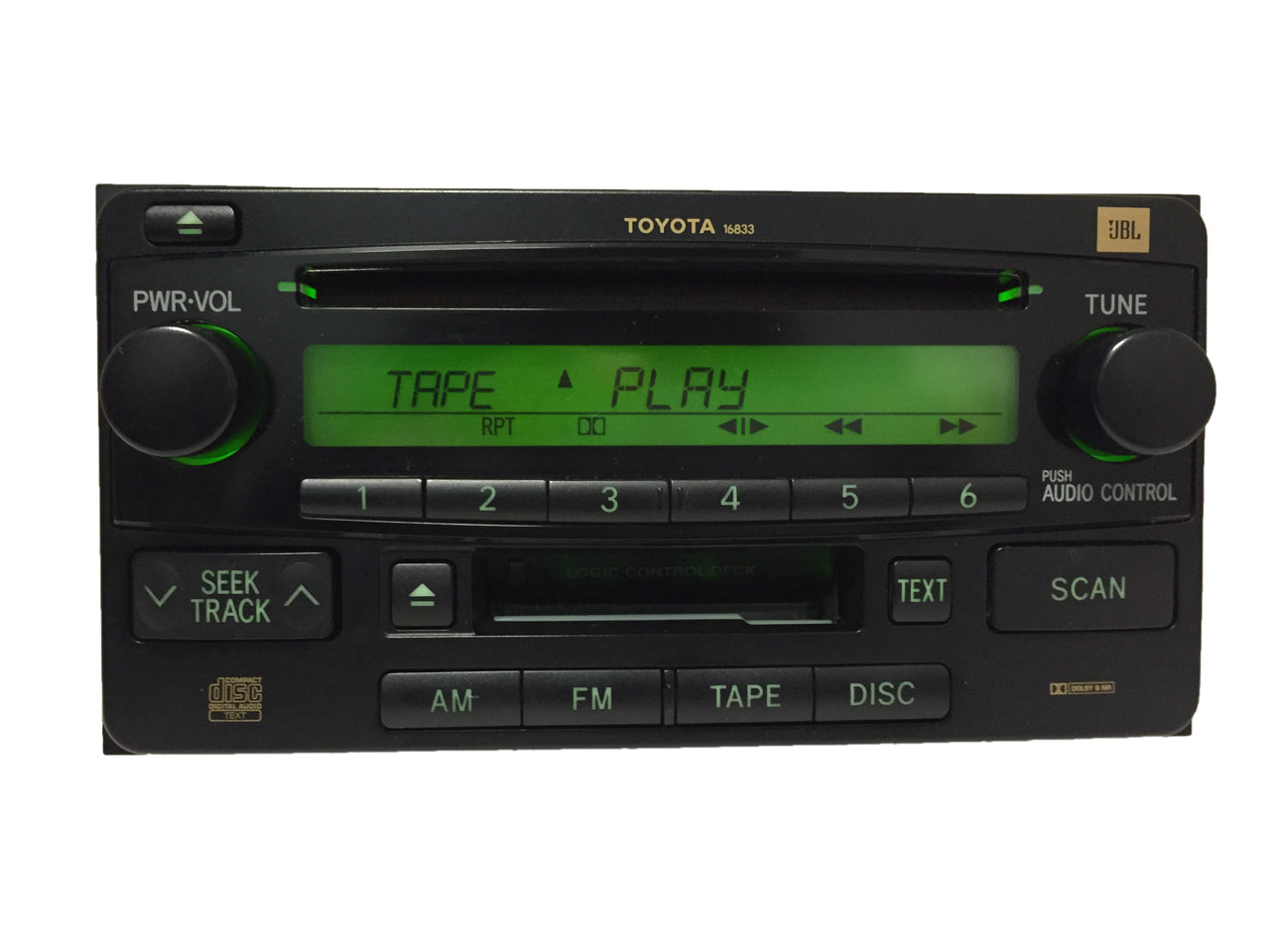 2003 - 2007 TOYOTA CELICA HIGHLANDER Factory OEM JBL Radio Tape CD Player 16833