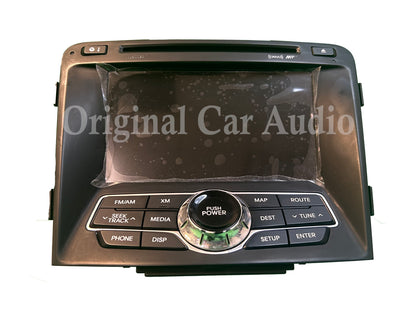Refurbished 2011 - 2012 Hyundai Sonata OEM Navigation GPS Satellite XM Radio CD Player