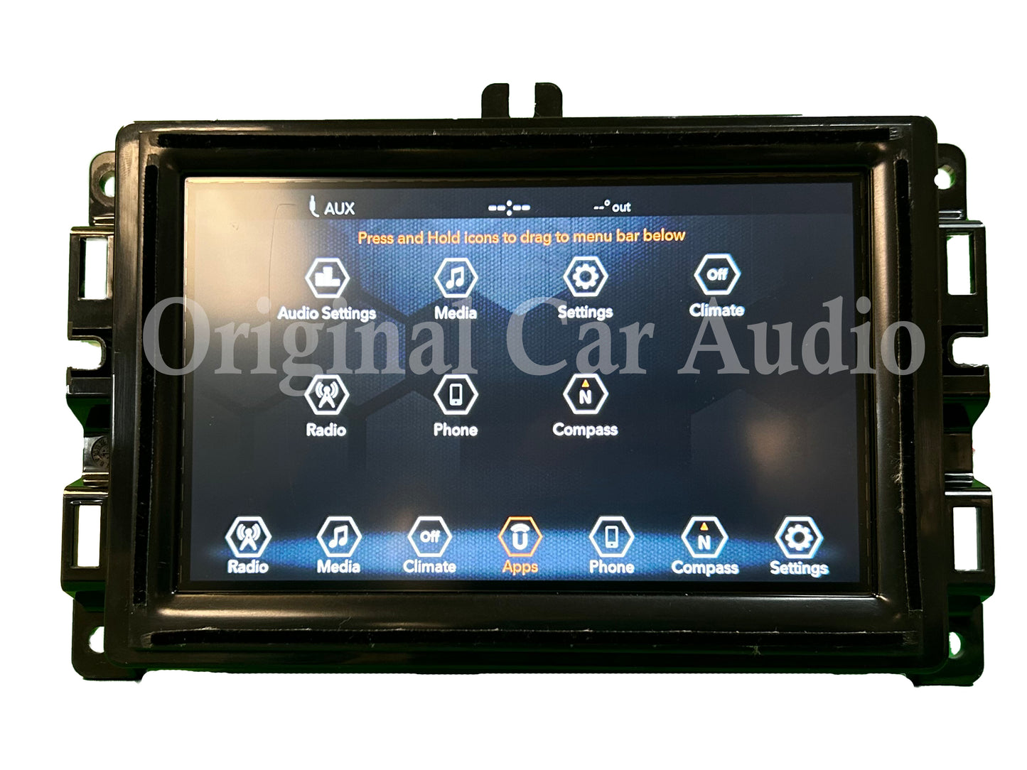 2019 - 2021 Jeep Compass OEM 7" Touchscreen AM FM Uconnect Radio Receiver VP2