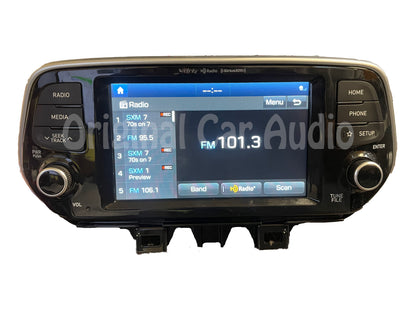 2019 - 2022 Hyundai Tucson OEM Touch Screen Multi Media Apple Car Play Android Auto INFINITY AM FM SAT HD Radio Receiver