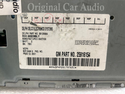 2003 - 2012 GMC Chevrolet Radio Stereo Receiver UMR AM FM OEM