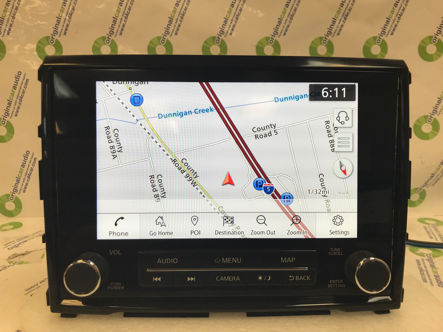 2019 - 2022 Nissan Titan OEM Navigation AM FM Radio Stereo Receiver