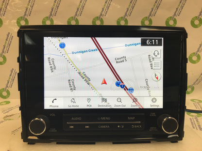 2019 - 2022 Nissan Titan OEM Navigation AM FM Radio Stereo Receiver
