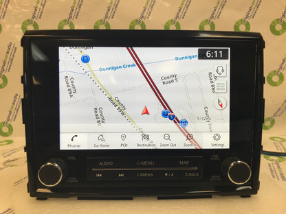 2019 - 2022 Nissan Titan OEM Navigation AM FM Radio Stereo Receiver