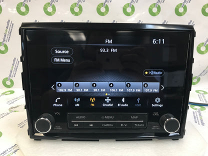 2019 - 2022 Nissan Titan OEM Navigation AM FM Radio Stereo Receiver