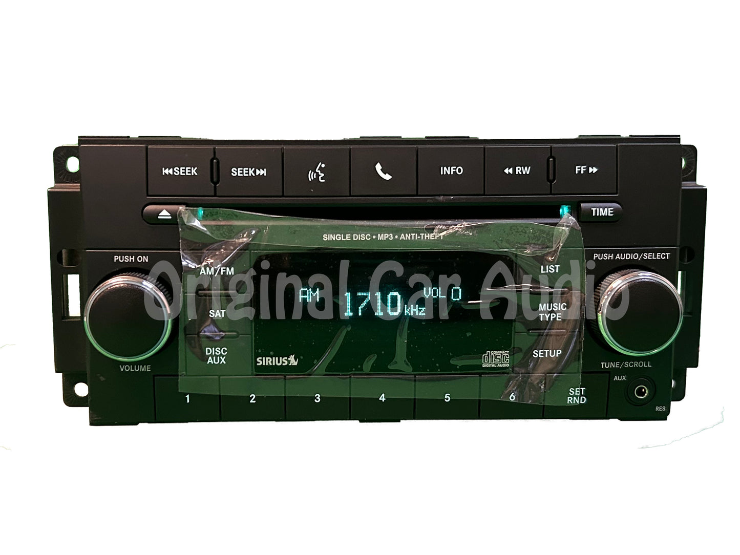Reman 2007 - 2020 Chrysler Jeep Dodge OEM AM FM Radio CD Player RES