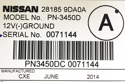 NEW 2011 2012 2013 2014 Nissan MAXIMA RDS OEM Radio Stereo AUX MP3 6 Disc CD Player 28185 9DA0A