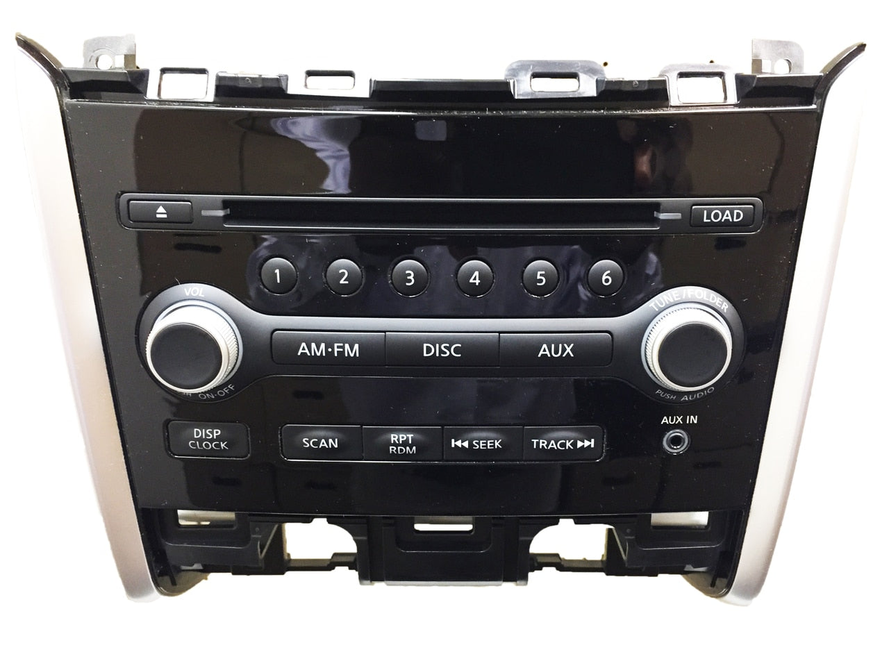 2013 2014 NISSAN Pathfinder OEM Standard Radio AUX AM FM 6 Disc Changer CD Player 28185 3KA1A
