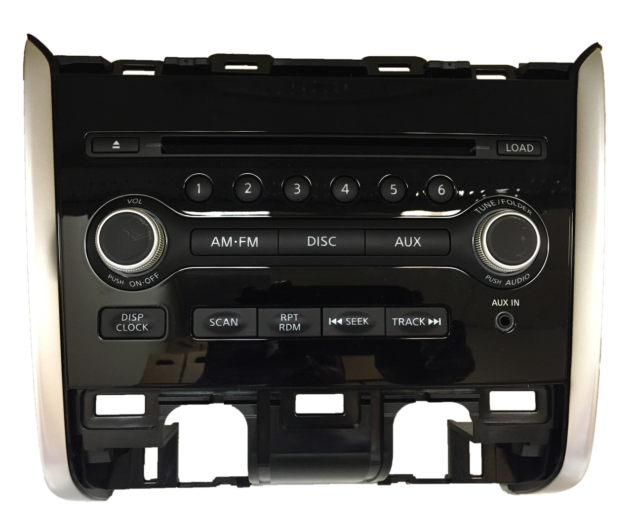2013 2014 NISSAN Pathfinder OEM Standard Radio AUX AM FM 6 Disc Changer CD Player 28185 3KA1A