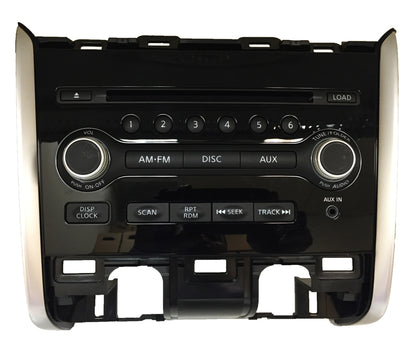 2013 2014 NISSAN Pathfinder OEM Standard Radio AUX AM FM 6 Disc Changer CD Player 28185 3KA1A