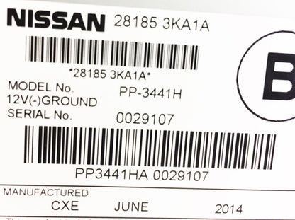 2013 2014 NISSAN Pathfinder OEM Standard Radio AUX AM FM 6 Disc Changer CD Player 28185 3KA1A