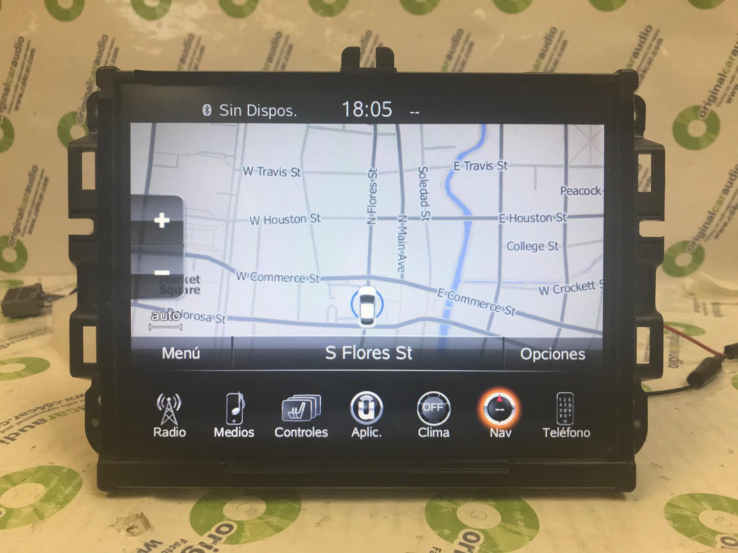 2016 - 2017 Dodge Jeep Ram OEM Media UConnect Touch Screen Receiver Mexico Only