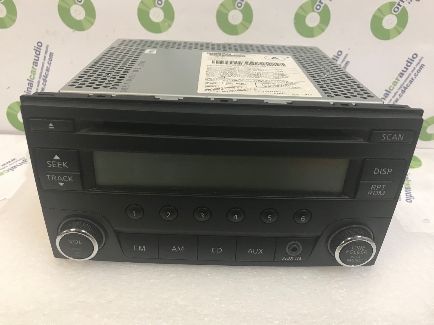 2014 - 2016 Nissan Frontier Titan Xterra OEM AM FM AUX Radio Receiver