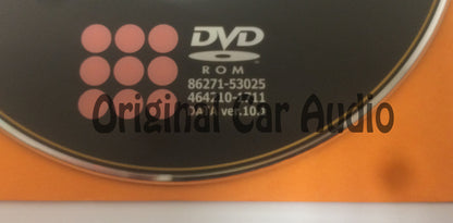 Toyota Lexus Navigation Map DVD 86271-53025 DATA Ver. 10.1 U35
