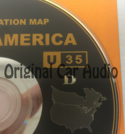 Toyota Lexus Navigation Map DVD 86271-53025 DATA Ver. 10.1 U35