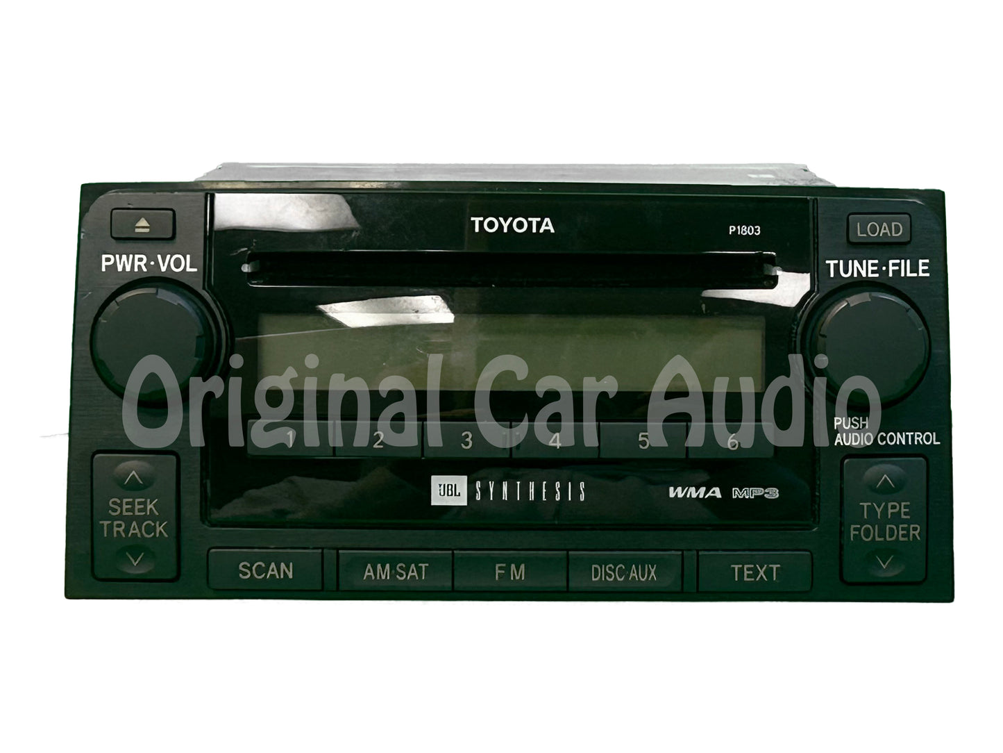 2006 - 2009 Toyota 4 Runner JBL  Radio MP3 and 6 CD Changer