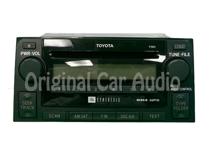 2006 - 2009 Toyota 4 Runner JBL  Radio MP3 and 6 CD Changer