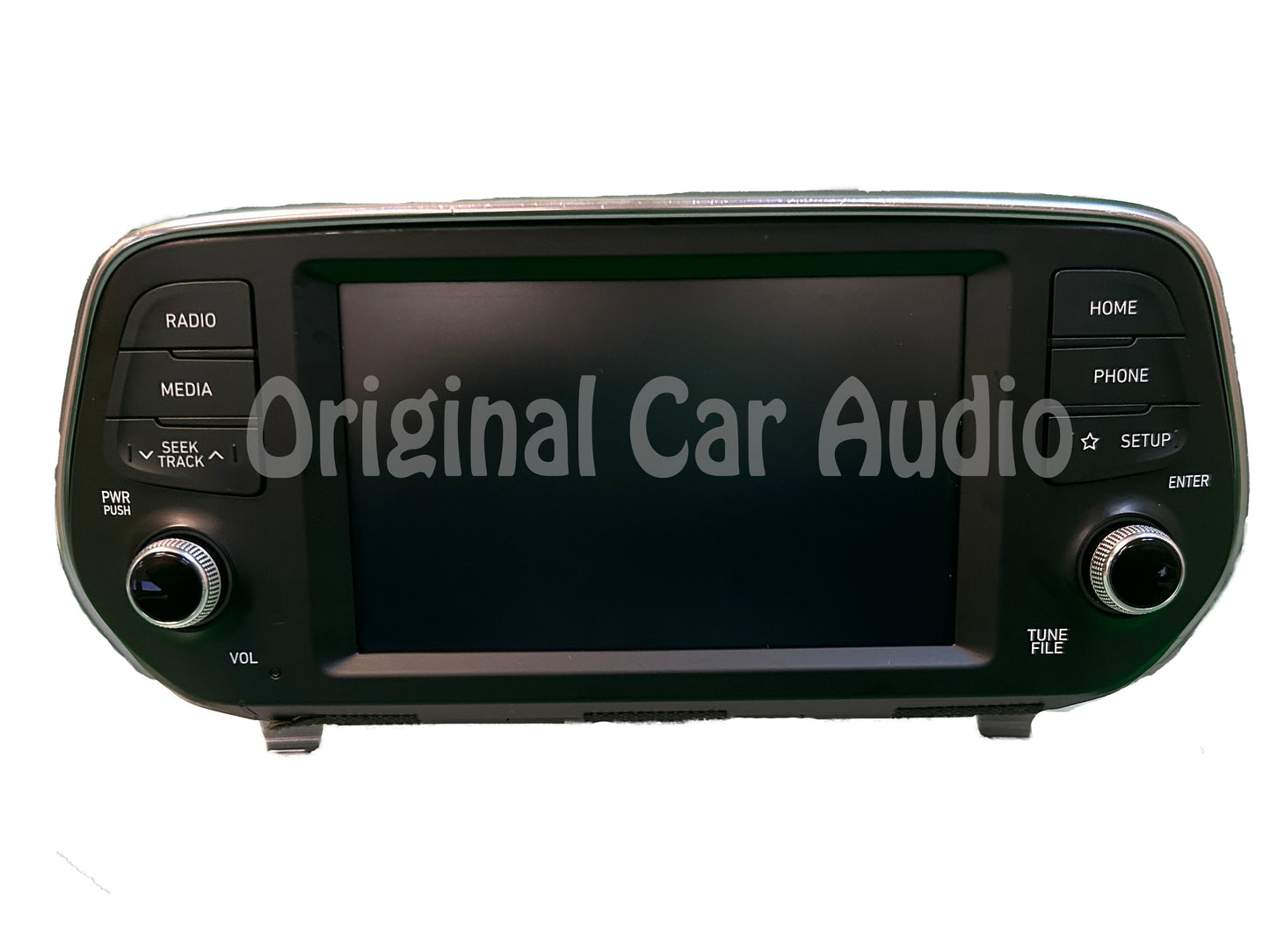 2019 - 2020 HYUNDAI SANTA FE OEM NON-NAVIGATION RADIO AM FM 7.0" DISPLAY AND RECEIVER
