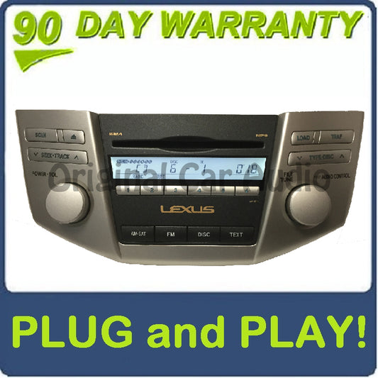 Lexus Pioneer AM FM receiver 6 disc CD player AP1811 P1806