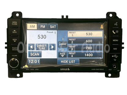 Reman 2011 - 2013 Jeep Dodge OEM Navigation Radio CD DVD Player MP3 Display Screen RER