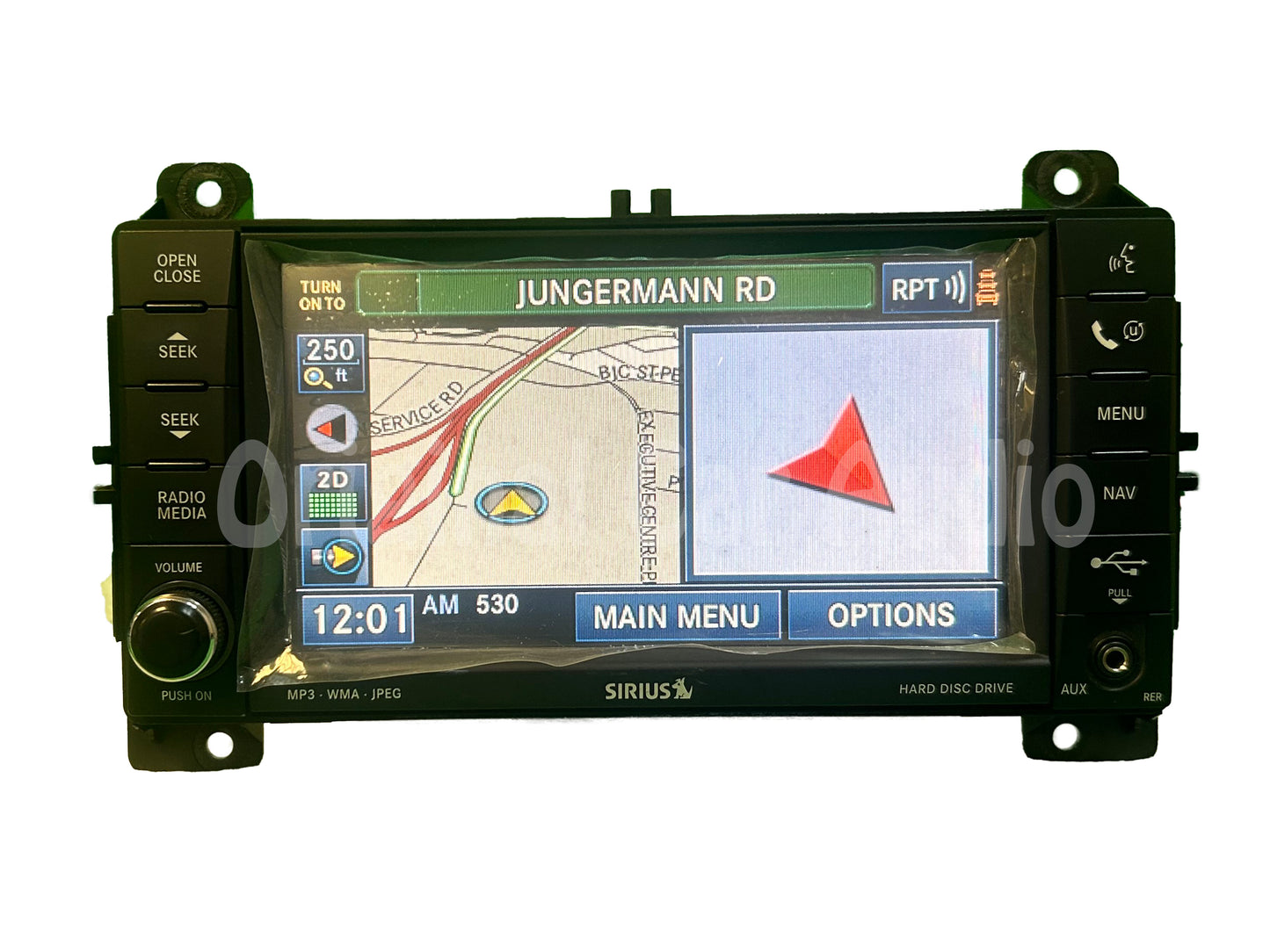Reman 2011 - 2013 Jeep Dodge OEM Navigation Radio CD DVD Player MP3 Display Screen RER