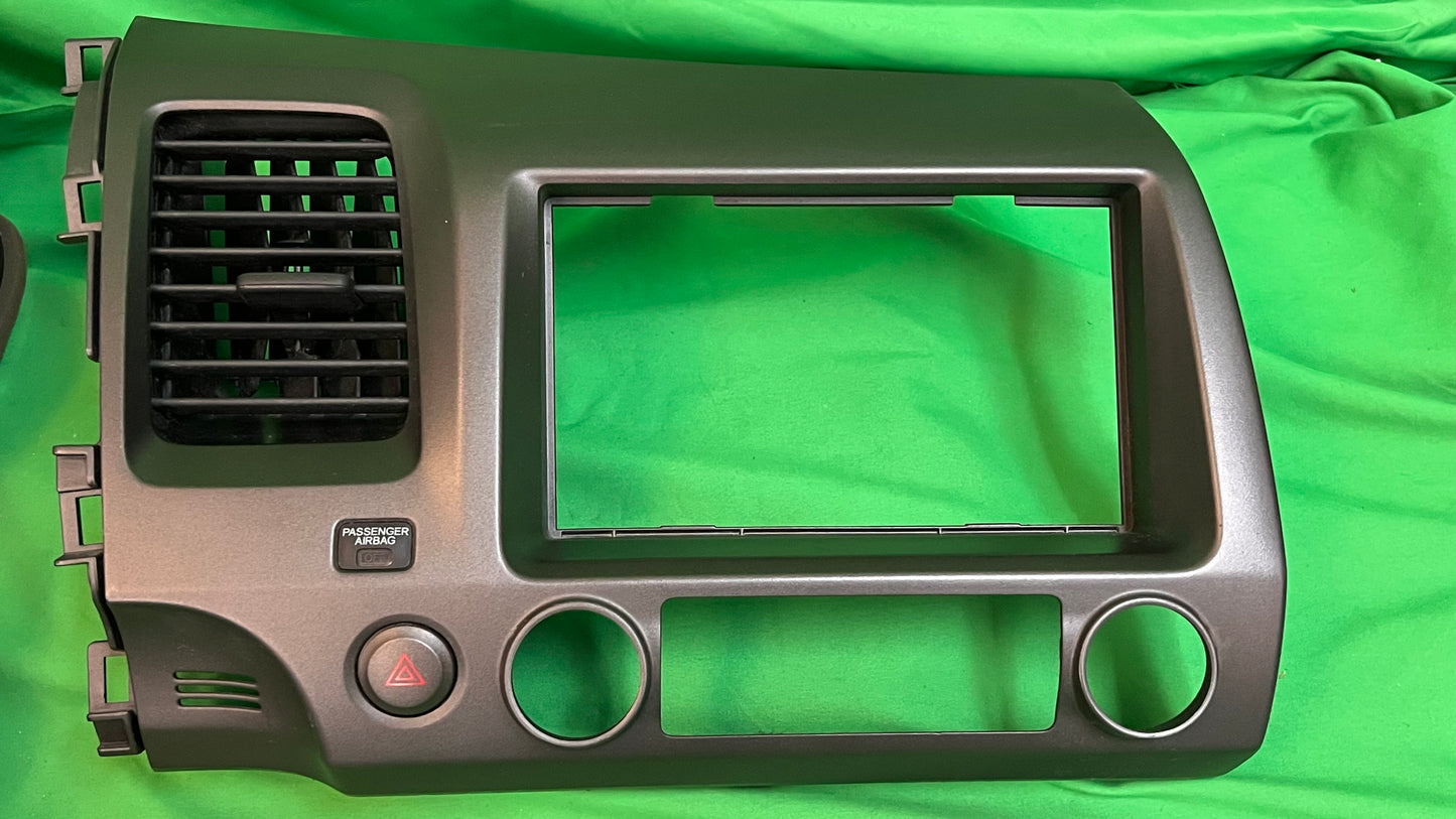2006 2007 2008 2009 Honda Civic Radio GPS Navigation Trim Bezel