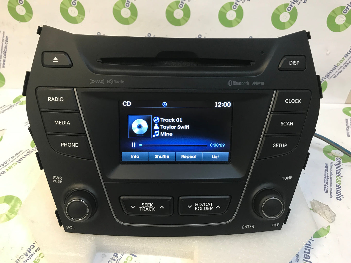 2013 - 2016 Hyundai Santa Fe OEM AM FM XM Radio CD Player Receiver