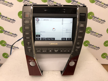 2007 2008 2009 Lexus ES350 OEM Navigation GPS System monitor LCD display screen