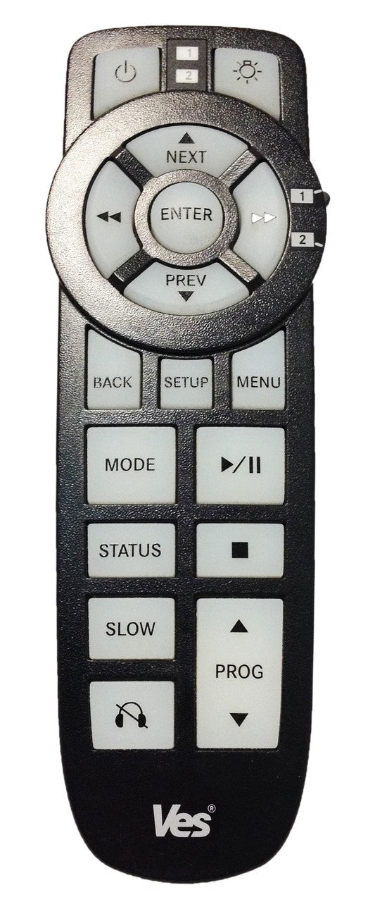2008 - 2013 Chrysler Dodge Jeep OEM VES Entertainment System 2 Channel IR Wireless Remote Control