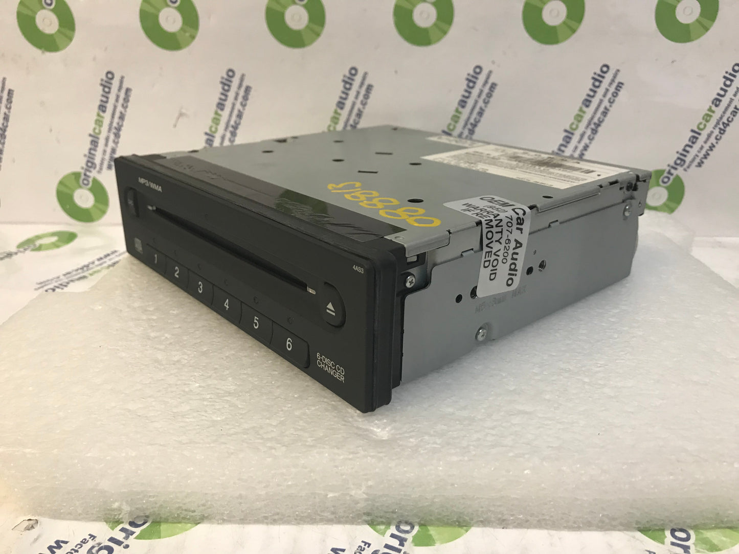 2006 - 2011 Honda Ridgeline OEM Navigation Slave 6 CD Player 4AS3