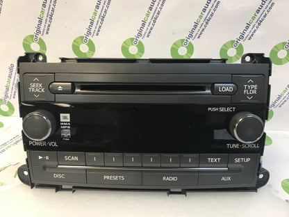 2011 - 2012 TOYOTA Sienna JBL OEM AM FM Radio CD Palyer Receiver P1844
