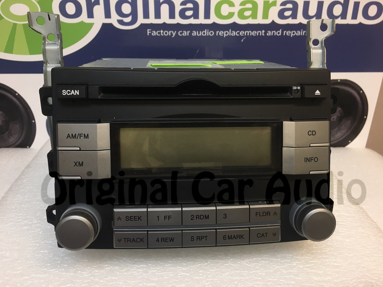 2006 - 2012 Hyundai Veracruz Single CD AM FM XM  Satellite Radio OEM
