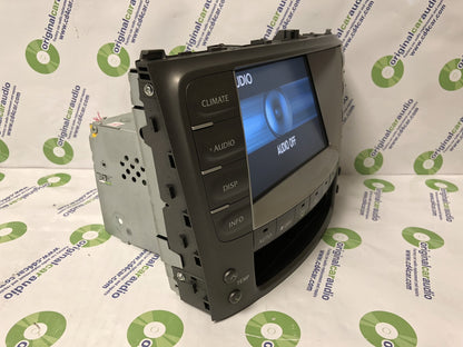 Refurbished 2006 2007 2008 Lexus IS250 IS350 Navigation GPS Monitor Screen with Climate Controls Touch Screen Radio
