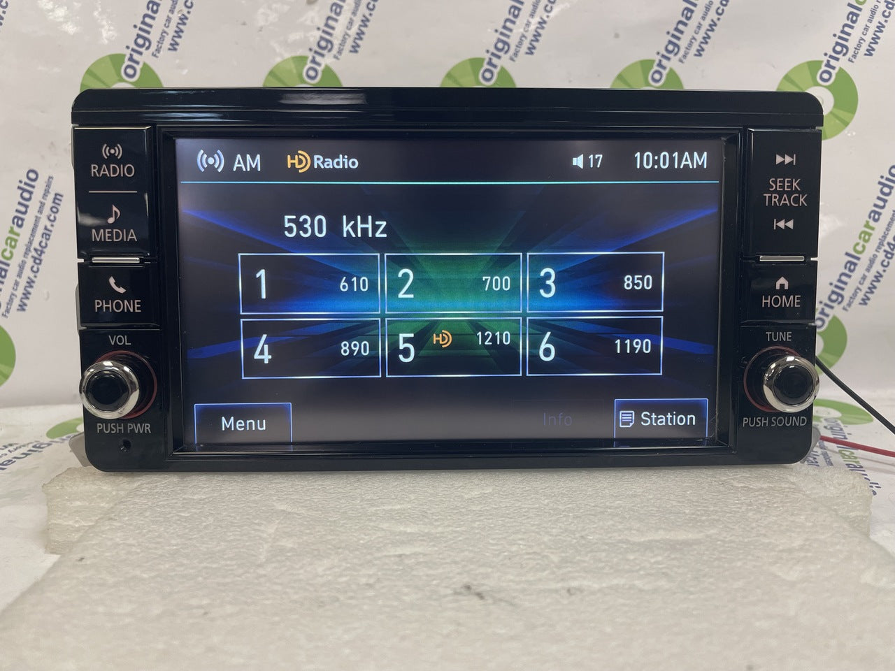 Reman 2020 - 2024 Mitsubishi Eclipse Cross Mirage G4 Outlander Sport OEM AM FM Radio Touch Screen Receiver