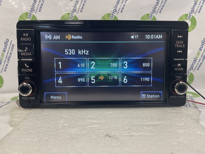 Reman 2020 - 2024 Mitsubishi Eclipse Cross Mirage G4 Outlander Sport OEM AM FM Radio Touch Screen Receiver