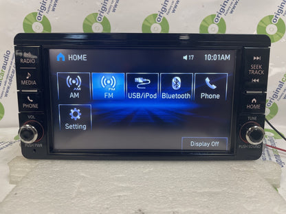 Reman 2020 - 2024 Mitsubishi Eclipse Cross Mirage G4 Outlander Sport OEM AM FM Radio Touch Screen Receiver