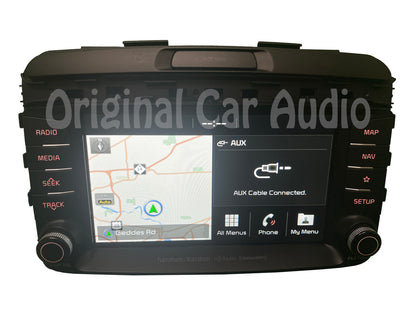 Refurbished 2019 - 2020 Kia Sorento OEM Harman Kardon Premium Sound UVO Touch Screen Multi Media Car Play Bluetooth Radio Receiver