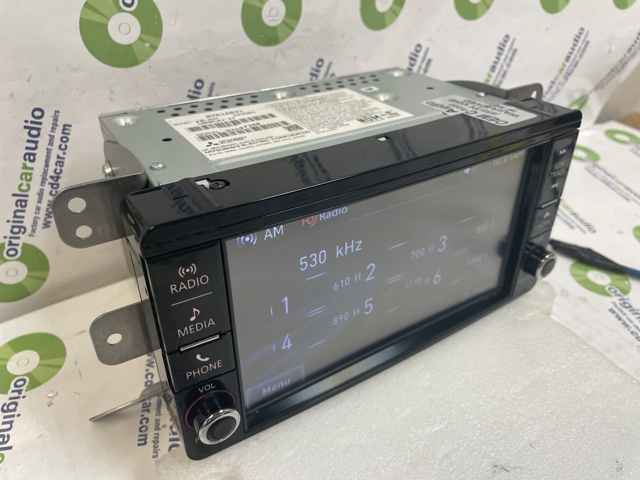 Reman 2020 - 2024 Mitsubishi Eclipse Cross Mirage G4 Outlander Sport OEM AM FM Radio Touch Screen Receiver