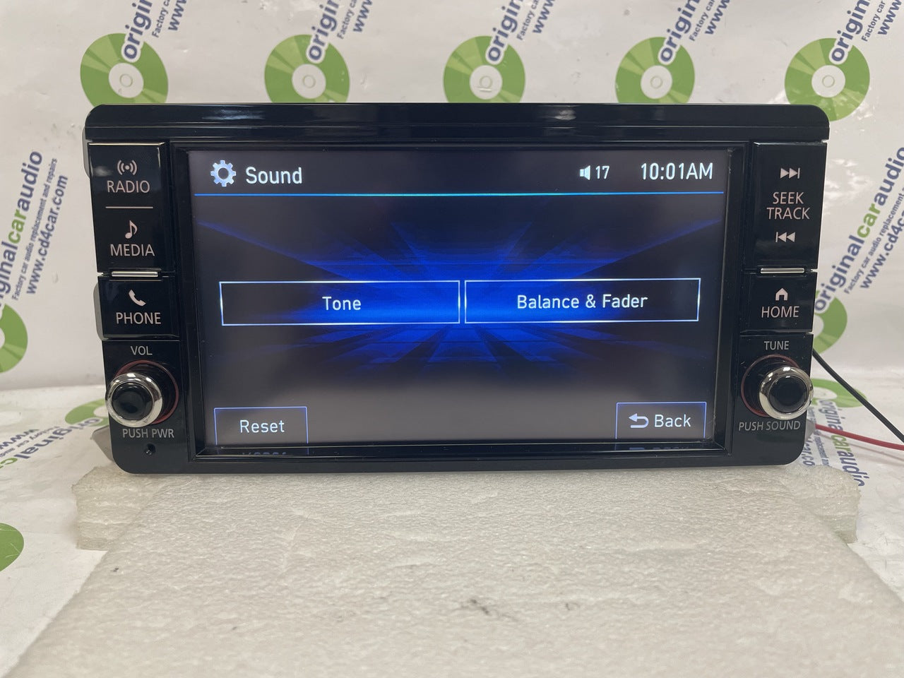 Reman 2020 - 2024 Mitsubishi Eclipse Cross Mirage G4 Outlander Sport OEM AM FM Radio Touch Screen Receiver