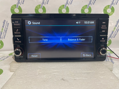 2020 - 2024 Mitsubishi Eclipse Cross Mirage G4 Outlander Sport OEM AM FM Radio Touch Screen Receiver