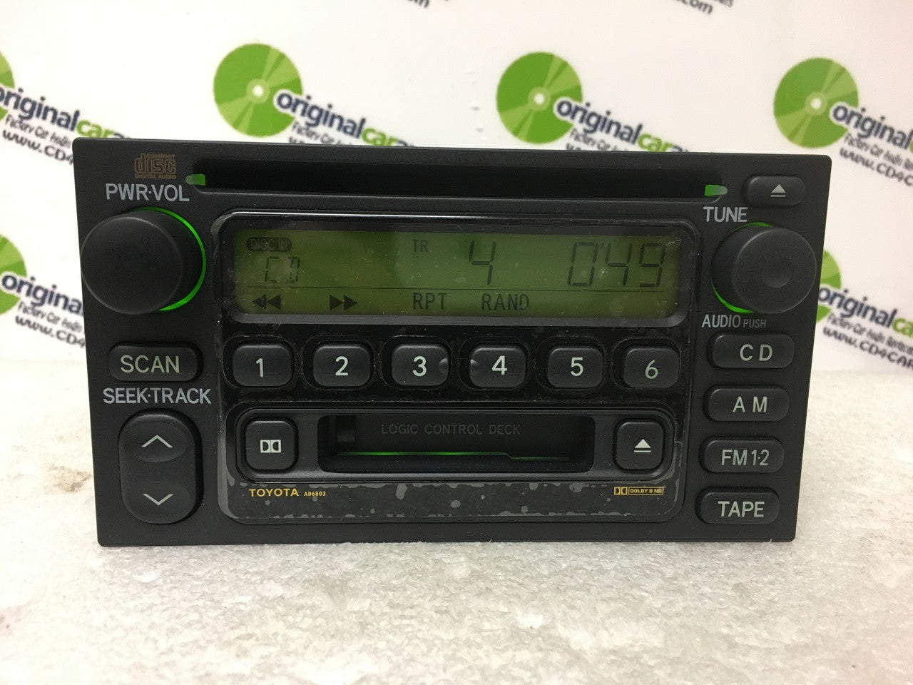 1999-2004 Toyota OEM Radio Tape CD Player AD6803