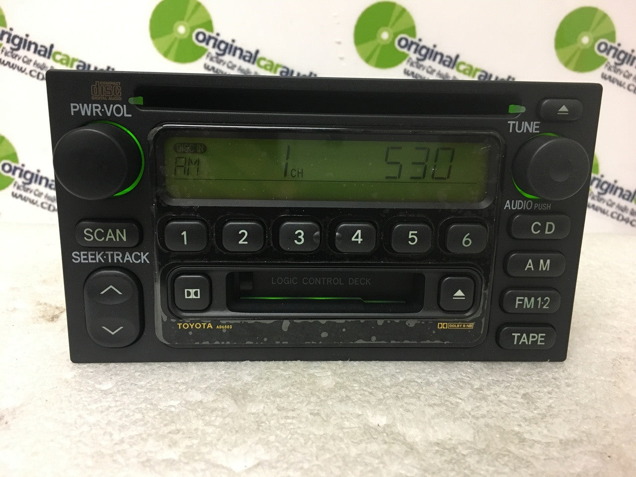 1999-2004 Toyota OEM Radio Tape CD Player AD6803