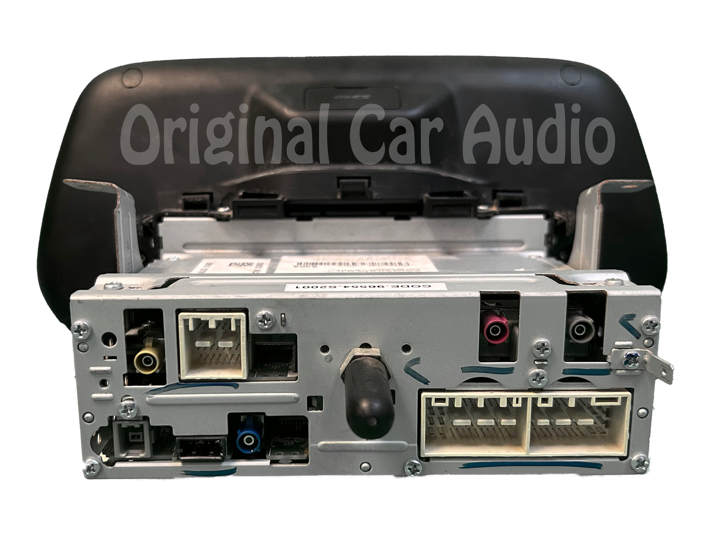 2019 - 2020 HYUNDAI SANTA FE OEM NAVIGATION RADIO DISPLAY AND RECEIVER NO CHROME