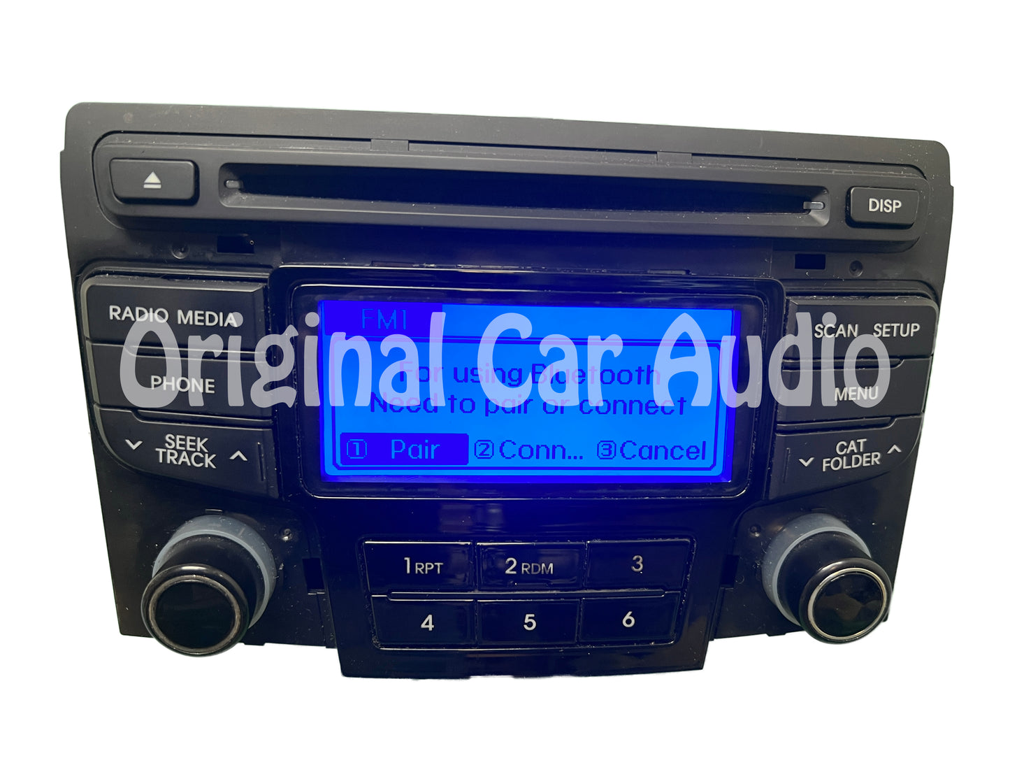 2009 - 2014 Hyundai Sonata OEM Premium Sound Single CD AM FM Bluetooth Radio Receiver - Digital