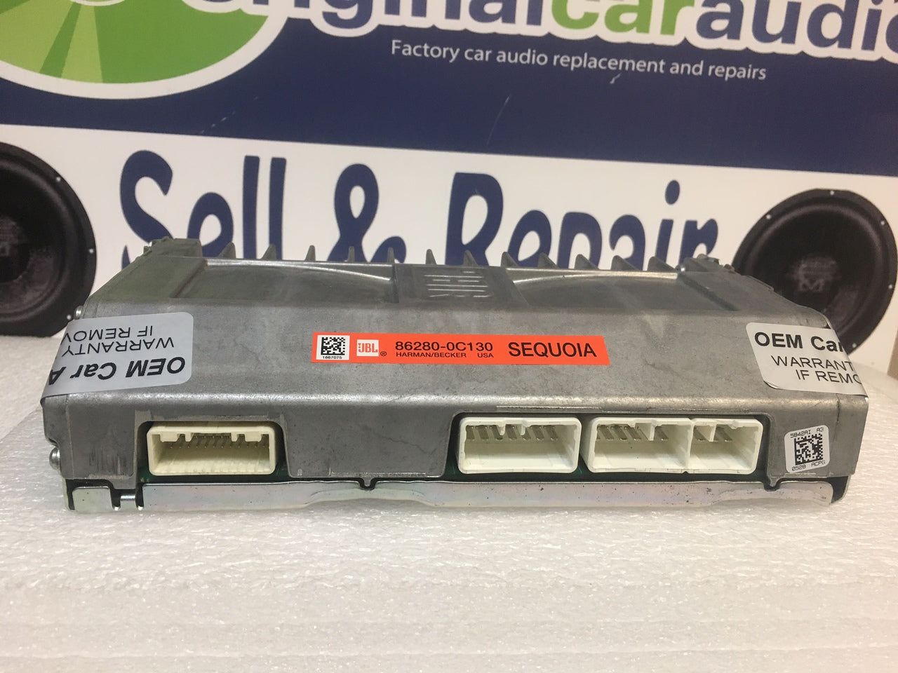 2008 - 2013 Toyota Sequoia Tundra Stereo Amplifier JBL OEM