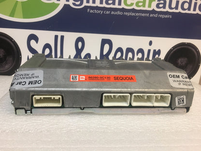2008 - 2013 Toyota Sequoia Tundra Stereo Amplifier JBL OEM
