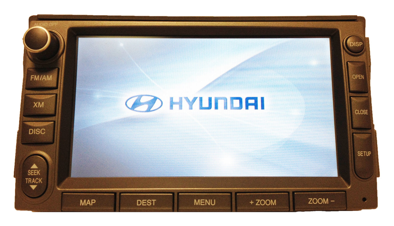 06 07 08 09 10 11 Hyundai AZERA LG NAVIGATION CD MP3 Player XM Radio GREY LAN-8672NH1